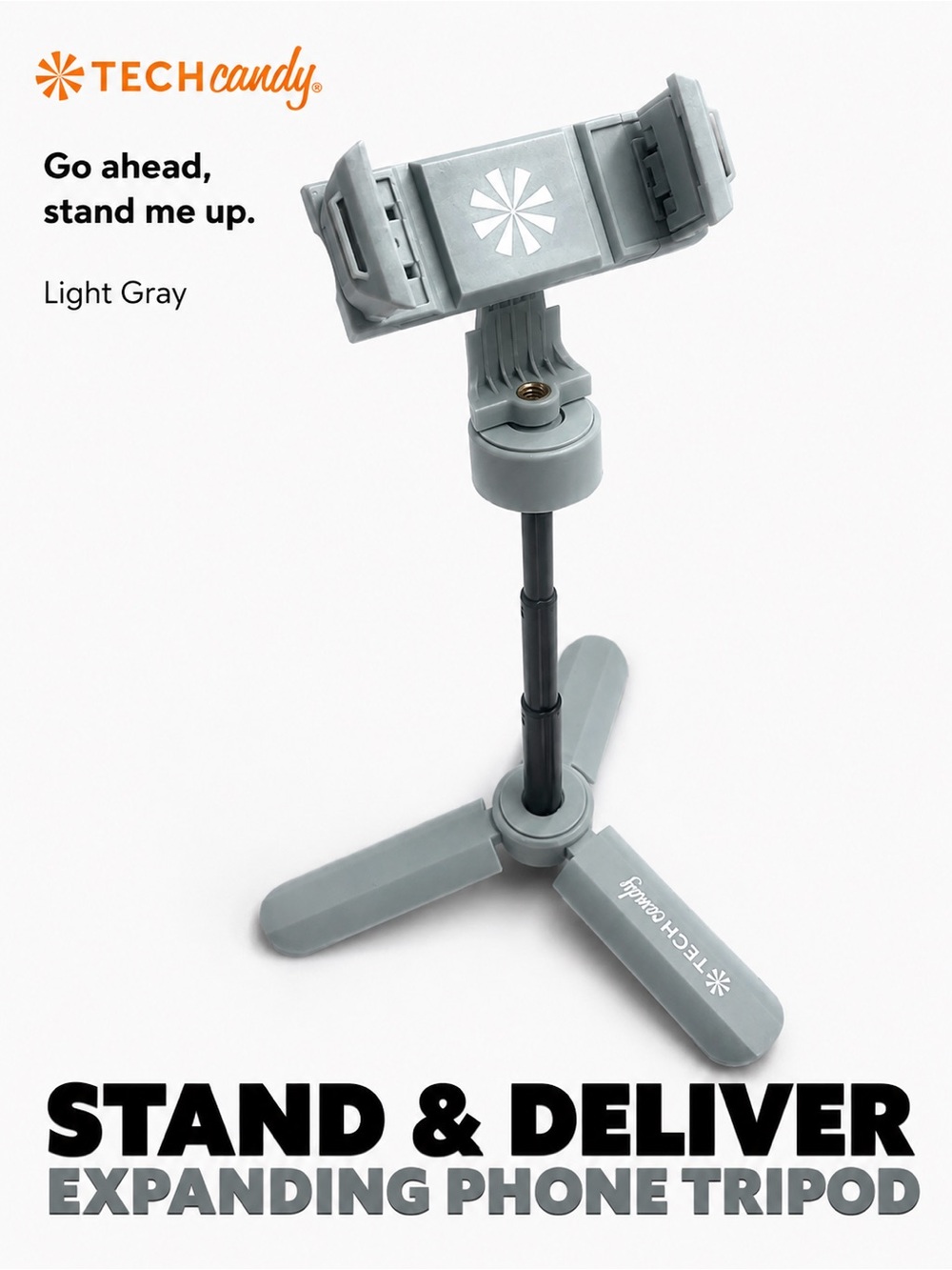TECH Candy STAND & DELIVER EXPANDING PHONE TRIPOD